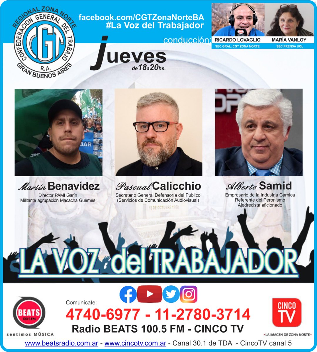 CGT Regional Zona Norte - Pcia de Bs As (@cgtzonanorteba) on Twitter photo 