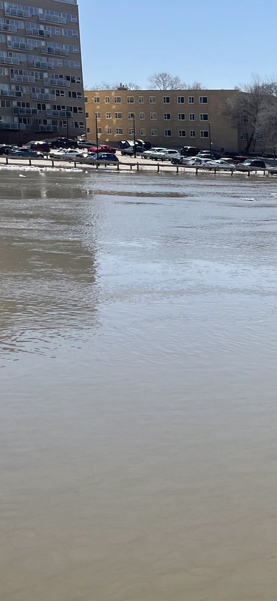 The Assiniboine taking away parking minimums faster than city council ever will.