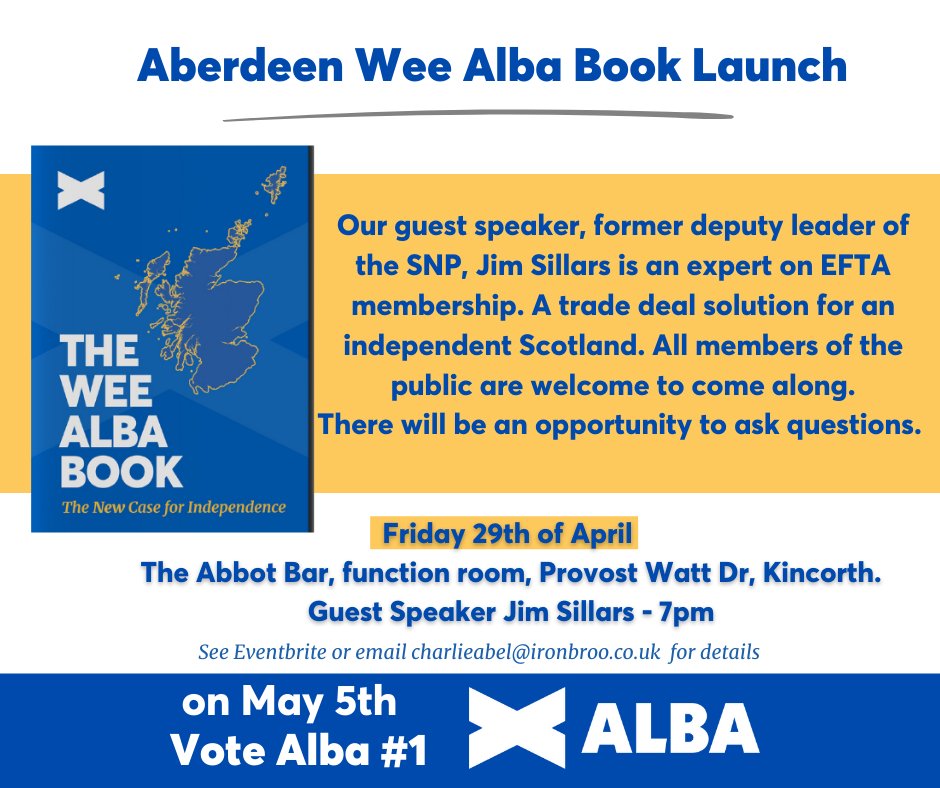 VoteCharlieAbel's tweet photo. Oot at the far end of Kincorth by evening.  #WeeAlbaBookRoadShow tomorrow night with Jim Sillars - Abbot Bar - Kincorth, Aberdeen. Free event. 7pm
#ActiveAlba #VoteAlbaNo1 #AlbaStandsForScotland #VoteAlbaNumber1 https://t.co/q9WATrZqbN