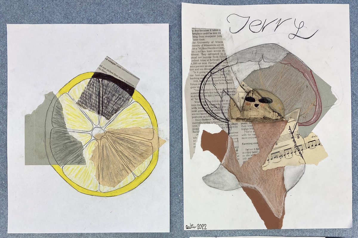 FTSD_Anderson's tweet photo. 7th Grade Mixed Media Drawings 😍 https://t.co/VivCP4gXzx