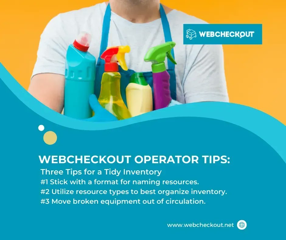 webcheckout's tweet image. Ready for #springcleaning? Check out today&apos;s #OperatorTips for three quick ideas to tidy up your #WebCheckout inventory. For more tips, reach out to your account manager or view our webinar here: buff.ly/39cncIB