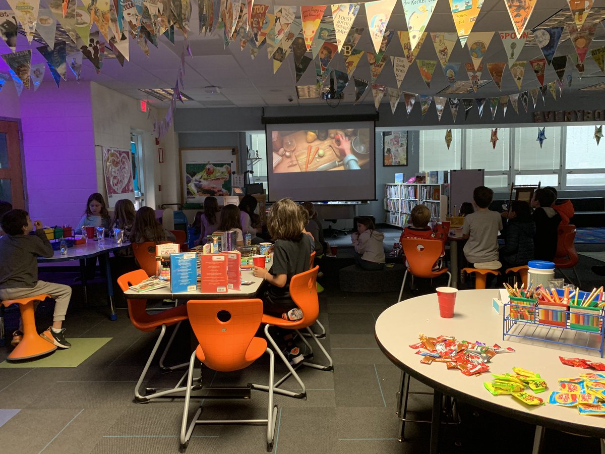 After school movie and snacks! Thanks <a href="/Spiritof67LF/">Spirit of 67</a> for allowing fun opportunities for our kids! #cherokeeinspires
