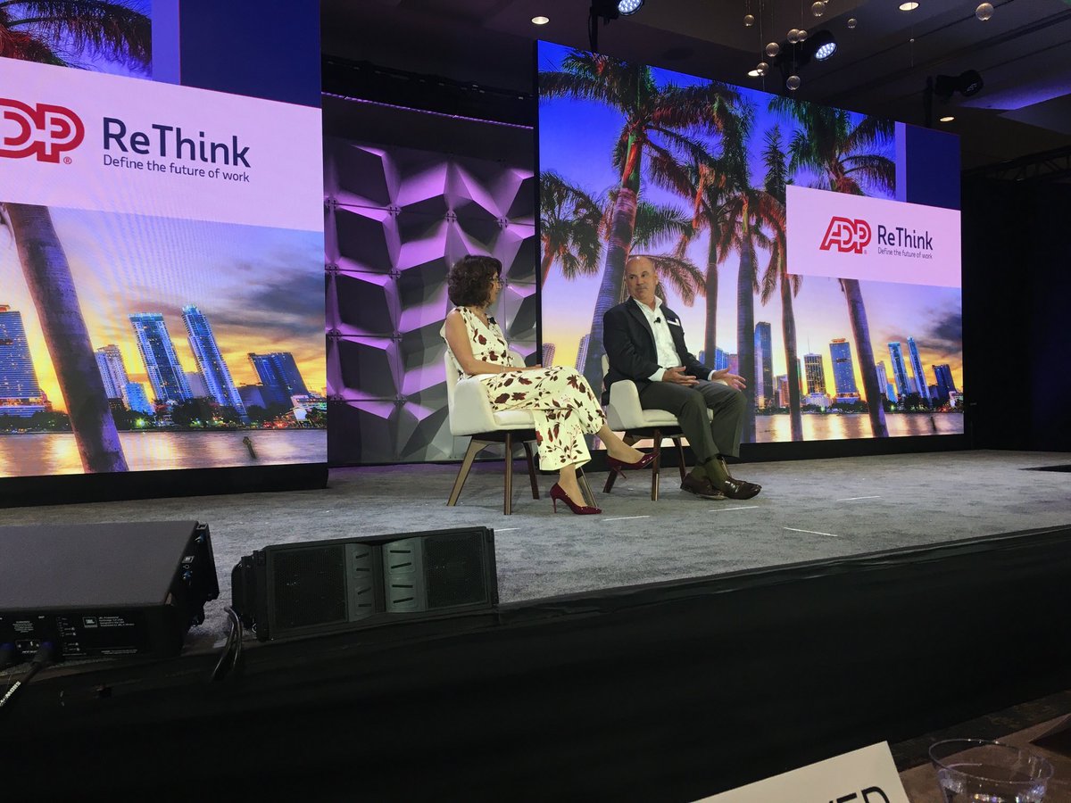 erennie_'s tweet photo. Future differentiator of #payroll and #hcm is using data to create value, says Carlos Rodriguez @adp CEO #adprethink https://t.co/bYq0zi9uqM