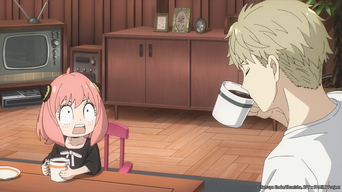 Crunchyroll's tweet photo. How many times will Anya make this face before the season ends? 🤔 (via @spyfamily_en) https://t.co/FKw5mJw7EQ