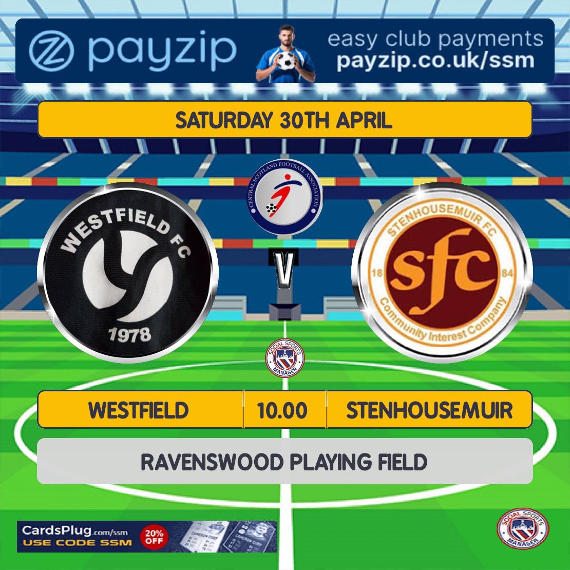 westfield_09's tweet photo. Semi final on Saturday! Undefeated the whole tournament so far!!! All support welcome @StMoFootball @CumbernauldAcad @Greenfaulds_HS https://t.co/37wPJXaz76