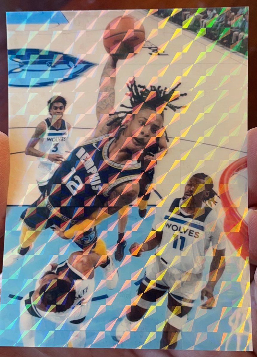 Clarkes1_1Cards's tweet photo. Sorry. Not sorry Malik!! #theJa #cardart in progress https://t.co/VxzVzqlqQB