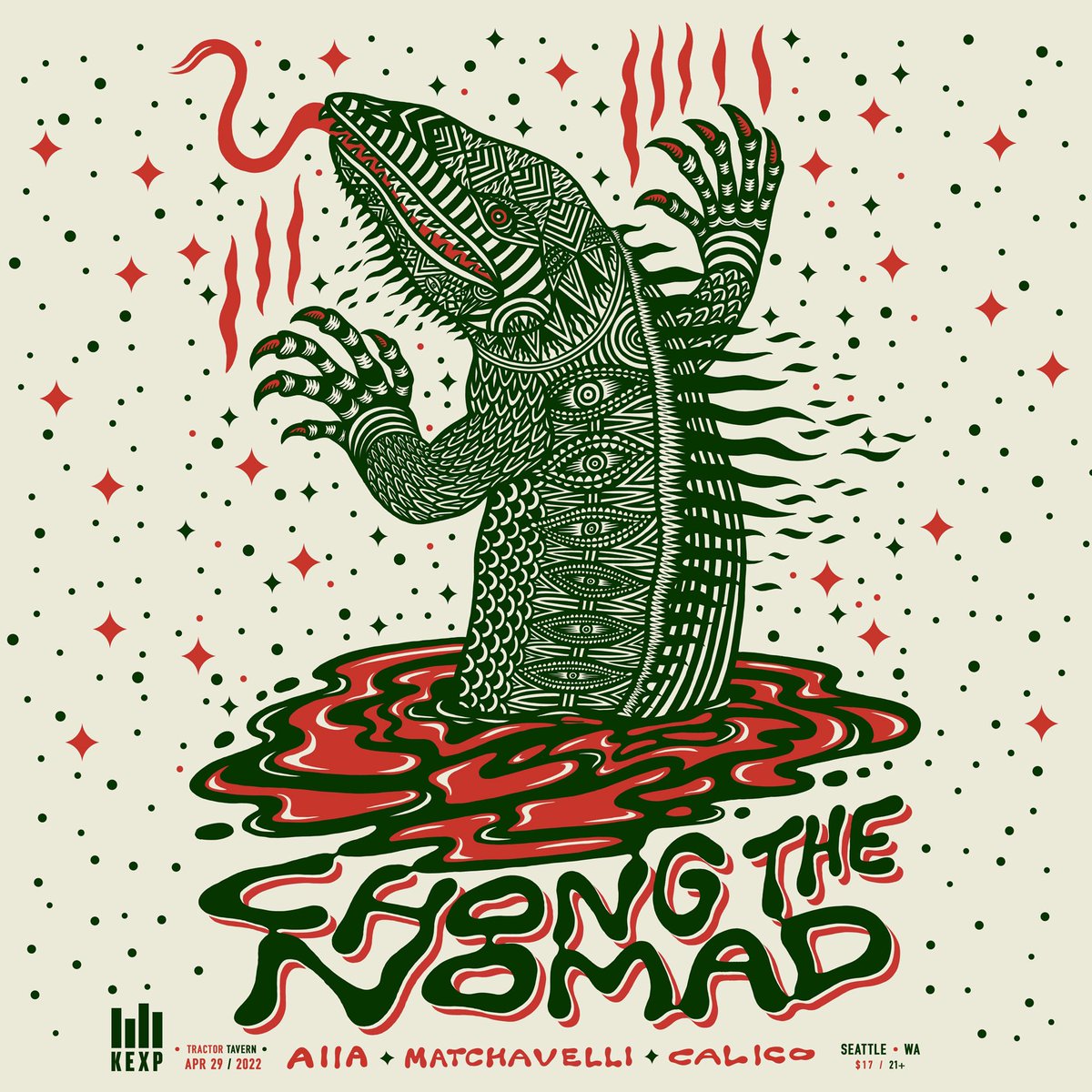 Tomorrow night at <a href="/tractortavern/">Tractor Tavern</a> don’t miss <a href="/chongmakesmusic/">chongthenomad</a> w/ <a href="/allasound/">A||A</a> @mvtchvvelli <a href="/calicoSEA/">Calico (Jacob)</a> 💥 This is going to be through the roof the roof with energy 🚀