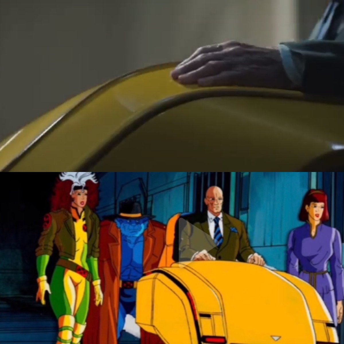 WolverSteve's tweet photo. HOLY MOLY @xmentas @XMenFilms @xmendirector @XMenSaga @xmen_universe @xMenMcuofficial Have you seen the latest @DrStrange #MultiverseOfMadness clips?! 🤩 #ProfessorX #Xavier #HoverChair https://t.co/ukDQCRmbwx