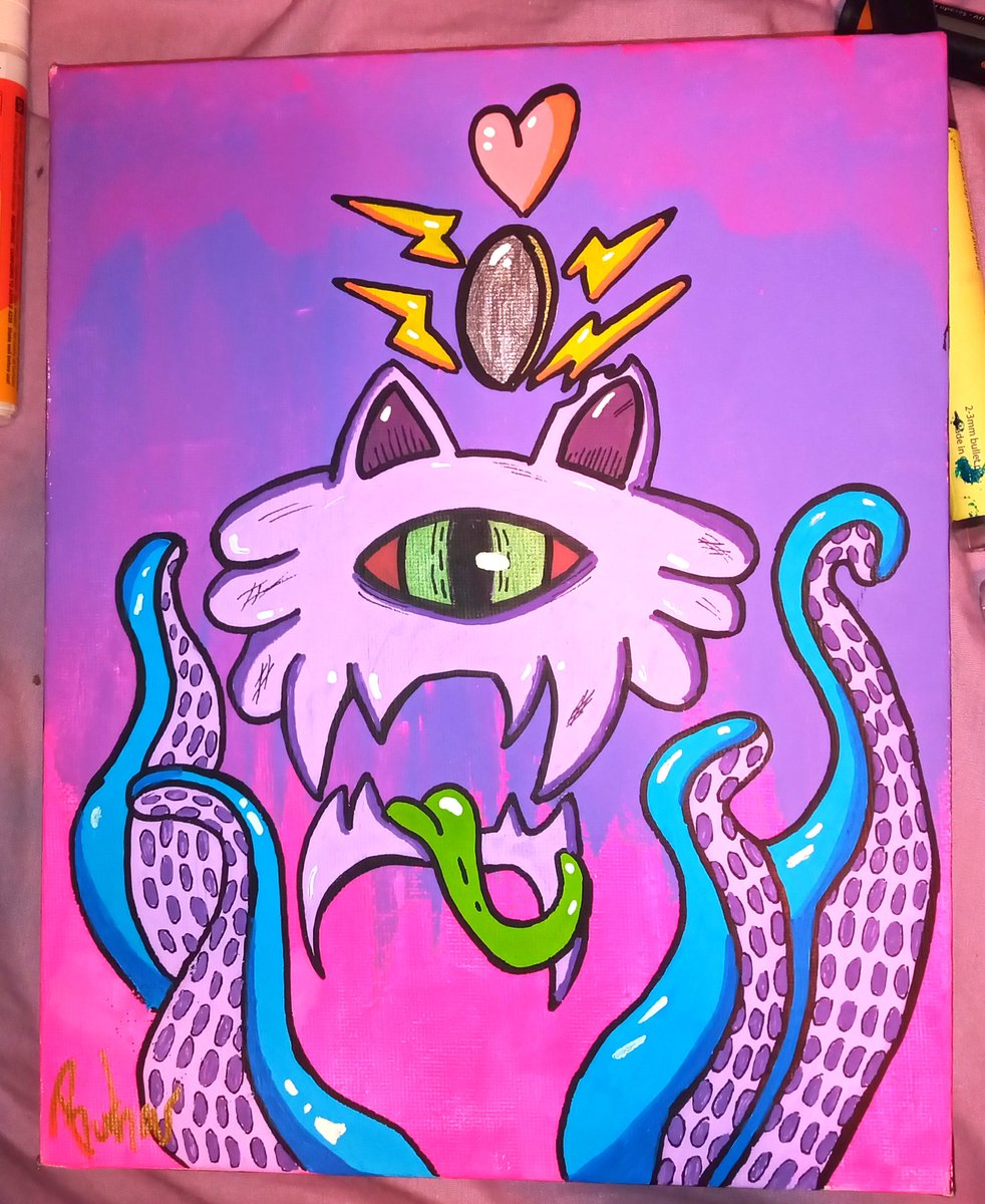 PixelRuthArt's tweet photo. la hora feliz yokai

#graffiti #yokai #HorrorArt #doodle https://t.co/Yo5IdPtxKe