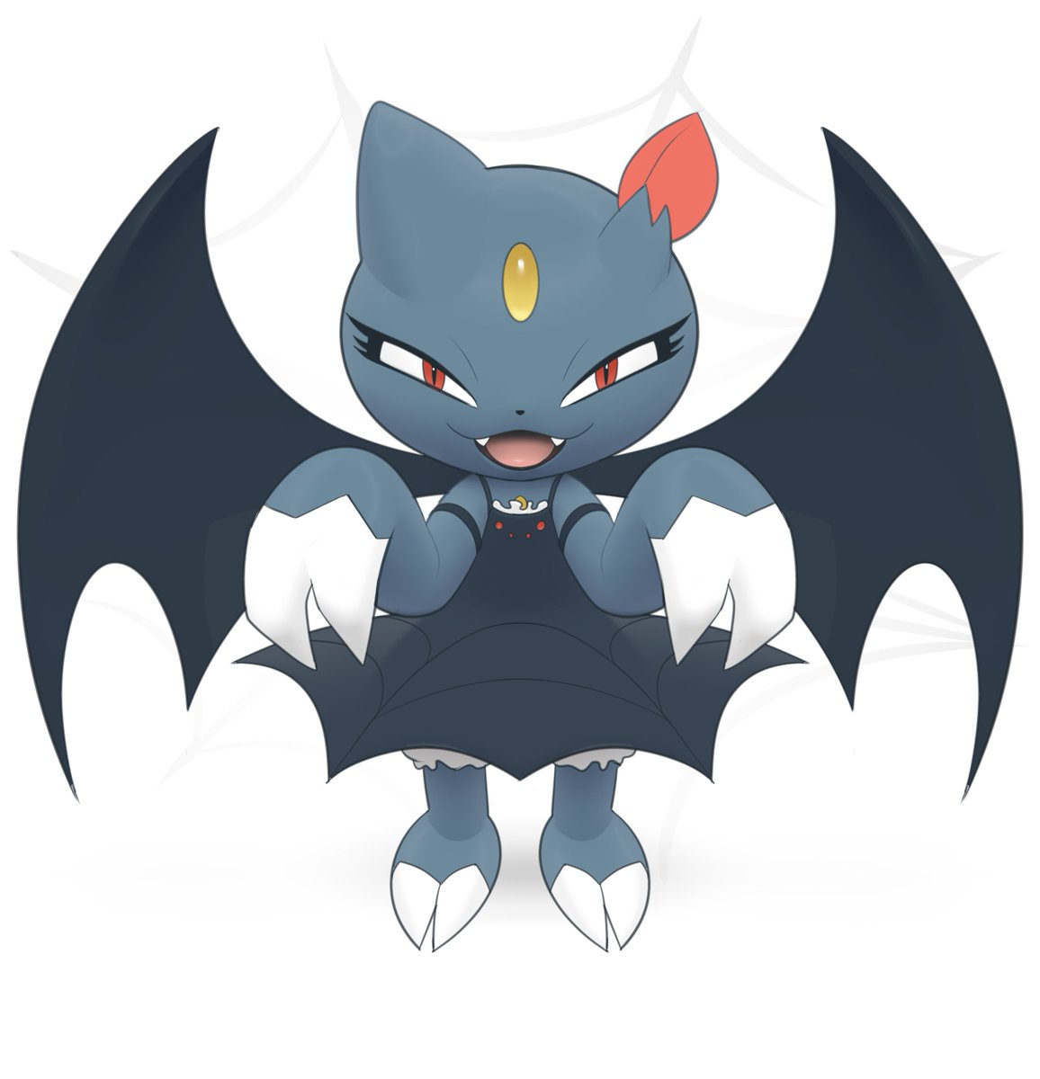 「Sneasel's new dress🦇 」|Inkuneのイラスト