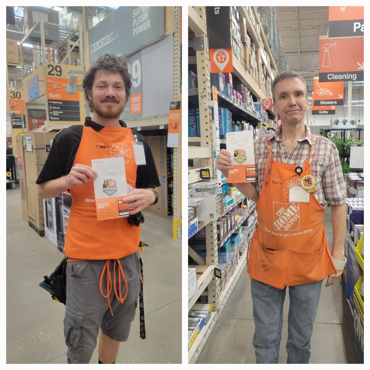Great Job Corey hitting Silver and Dennis hitting 4x Gold!! Thank you for Taking care of our customers. You GET it!! 0245 KEEPing the Orange Promise! <a href="/BrettTHD/">Brett Stephens</a> <a href="/BrianGuerard/">Brian G</a> <a href="/heidihorupp/">Heidi Rupp</a> <a href="/gsl8927/">#245 Carrollwood Home Depot</a>