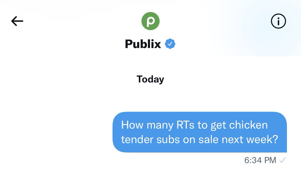 Are Publix Chicken Tender Subs On Sale? tweet media