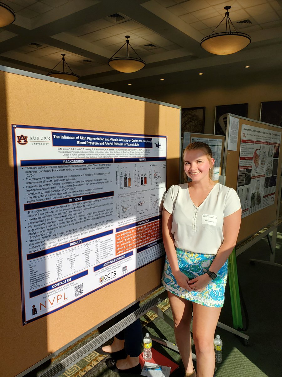Austin Robinson (@ausrob_phd) on Twitter photo <a href="/CulverMeral/">Meral Culver</a> and <a href="/SoolimJeong/">Soolim Jeong</a> did a great job presenting some data from our lab at the <a href="/UABNews/">UAB</a> <a href="/uabmedicine/">UAB Medicine</a>
32nd Annual Vascular Biology and HTN Symposium. Really enjoyed the lectures and getting solid feedback on our work!! <a href="/CulverMeral/">Meral Culver</a> and <a href="/SoolimJeong/">Soolim Jeong</a> did a great job presenting some data from our lab at the <a href="/UABNews/">UAB</a> <a href="/uabmedicine/">UAB Medicine</a>
32nd Annual Vascular Biology and HTN Symposium. Really enjoyed the lectures and getting solid feedback on our work!!
