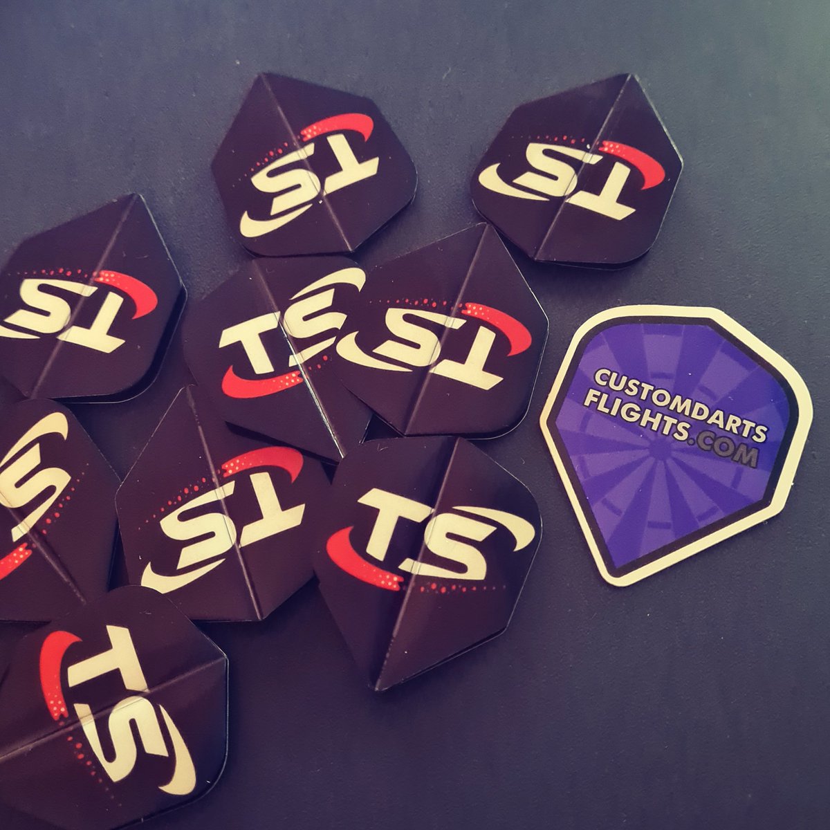 DartsFlights's tweet photo. Just a small selection of some of the custom darts flights we have done. Designed and made in the UK by @JohnnyCree #customdartsflights #customdartflights #personaliseddartsflights #dartsflights #darts https://t.co/kqdLCcHLH7 https://t.co/BBwIQSlm51
