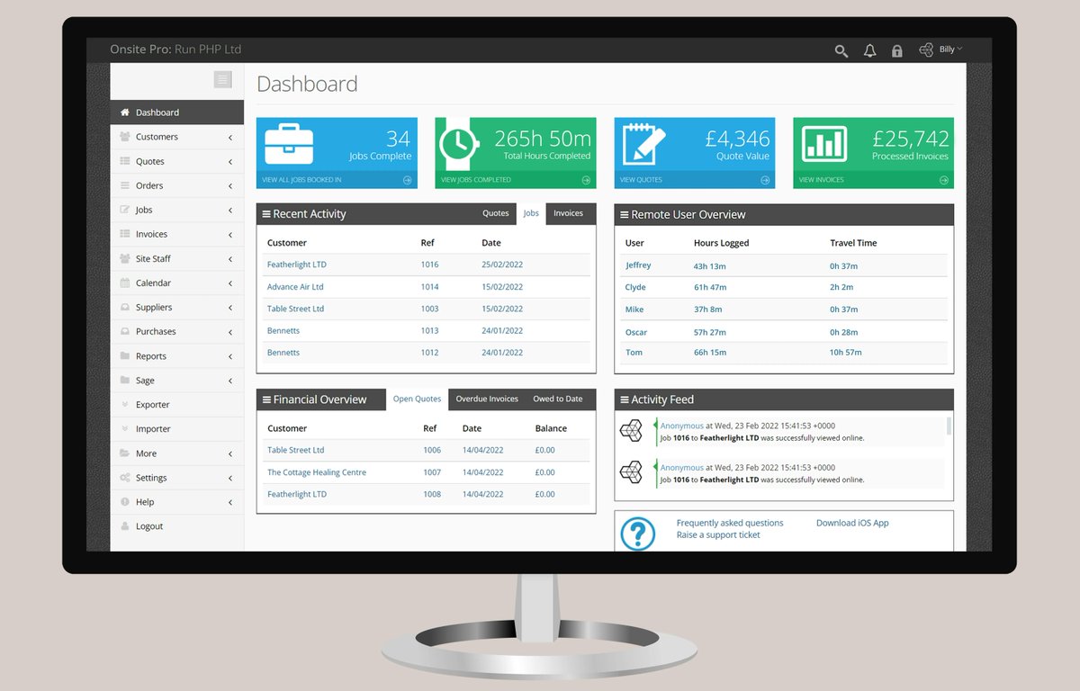 Want an easy way to create and send off Quotes and Invoices? Well, then Onsite Pro is for you! Go to onsitepro.co.uk and sign up for a 14-day trial today!  #Invoicing #jobsheets #businessowner