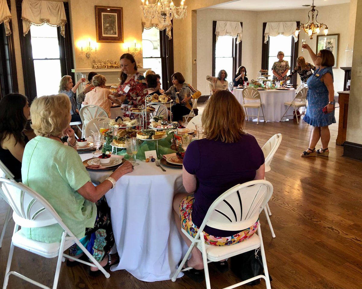 AustinJrForum's tweet photo. AJF has over 50 years of history in supporting the #Austin area and uniting #women who are generous of time &amp; talent. Sunday we honored Sustaining members (5+ years of active service) with a brunch at The Caswell House. A beautiful legacy event! #powers4good https://t.co/TajuRW6JU8