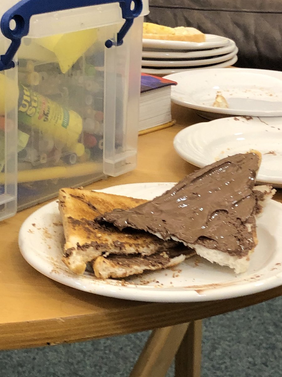 PlacesProject's tweet photo. Essential ingredients for going deep in the year 9-11 lads discipleship group tonight @HalliwellParish-talking about identity, finding our place in God’s family, mental health...so much wisdom and honest sharing and encouragement. #hiddeninchrist @DbeManchester @DioManchester https://t.co/0uzMDMRQz7
