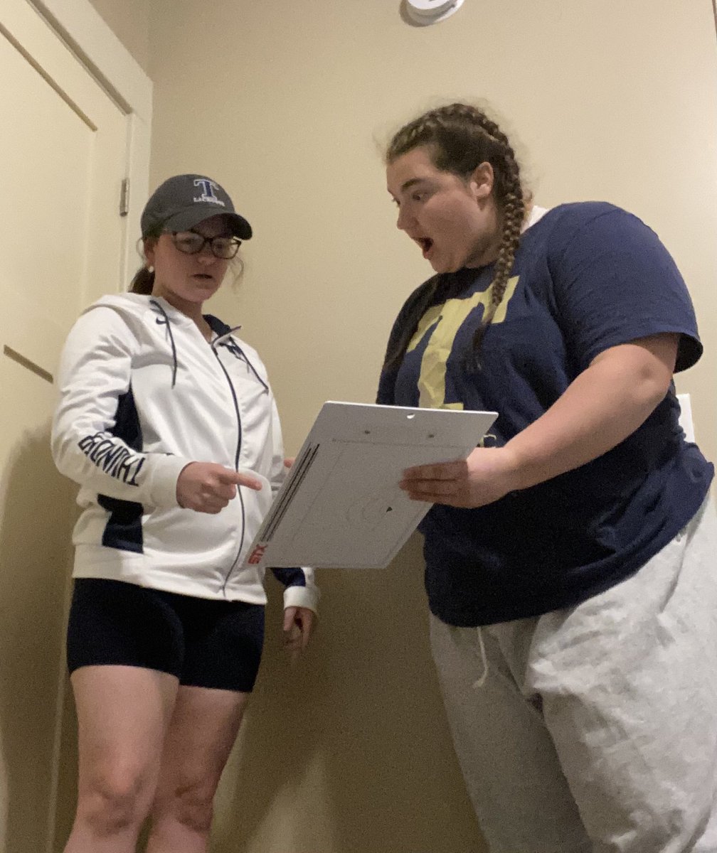 JRejczyk's tweet photo. If I had to pick another job I would co-coach women’s lacrosse with the legendary chloe vruno. #seniorfsoe #teacherbytrine https://t.co/xcH26FF2AI