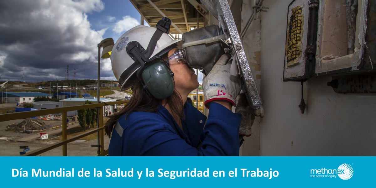 MethanexChile's tweet photo. En este #DíaMundialdelaSaludySeguridadenelTrabajo nos sumamos a esta conmemoración, siempre impulsando acciones que cuiden a nuestros trabajadores y a la comunidad, todo en el marco de nuestra participación activa y voluntaria en la iniciativa #ConductaResponsable. #MethanexChile https://t.co/x3LmsR4KEy