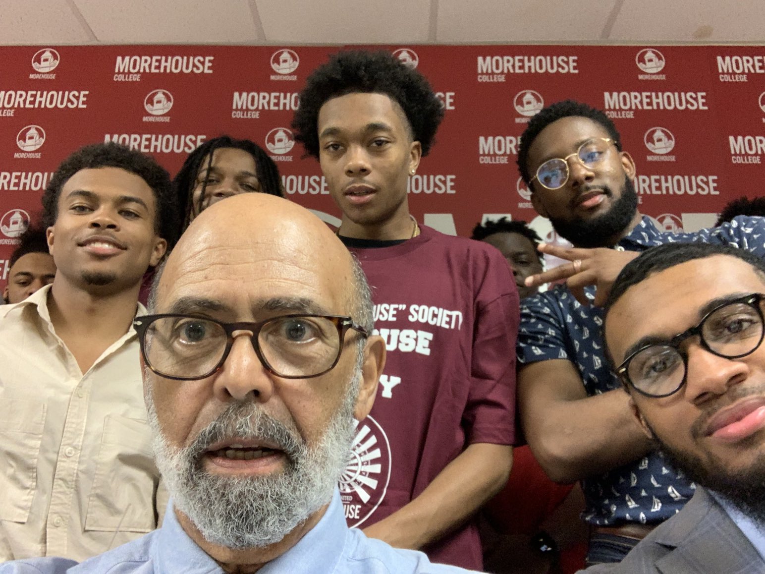 Dr. Michael Lomax on Twitter "Finally met with Michael Lomax Success Scholars ⁦Morehouse
