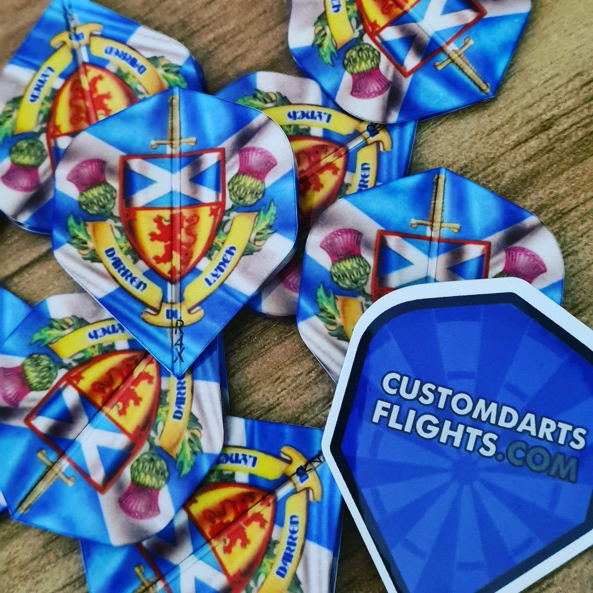 DartsFlights's tweet photo. Just a small selection of some of the custom darts flights we have done. Designed and made in the UK by @JohnnyCree #customdartsflights #customdartflights #personaliseddartsflights #dartsflights #darts https://t.co/kqdLCcHLH7 https://t.co/BBwIQSlm51