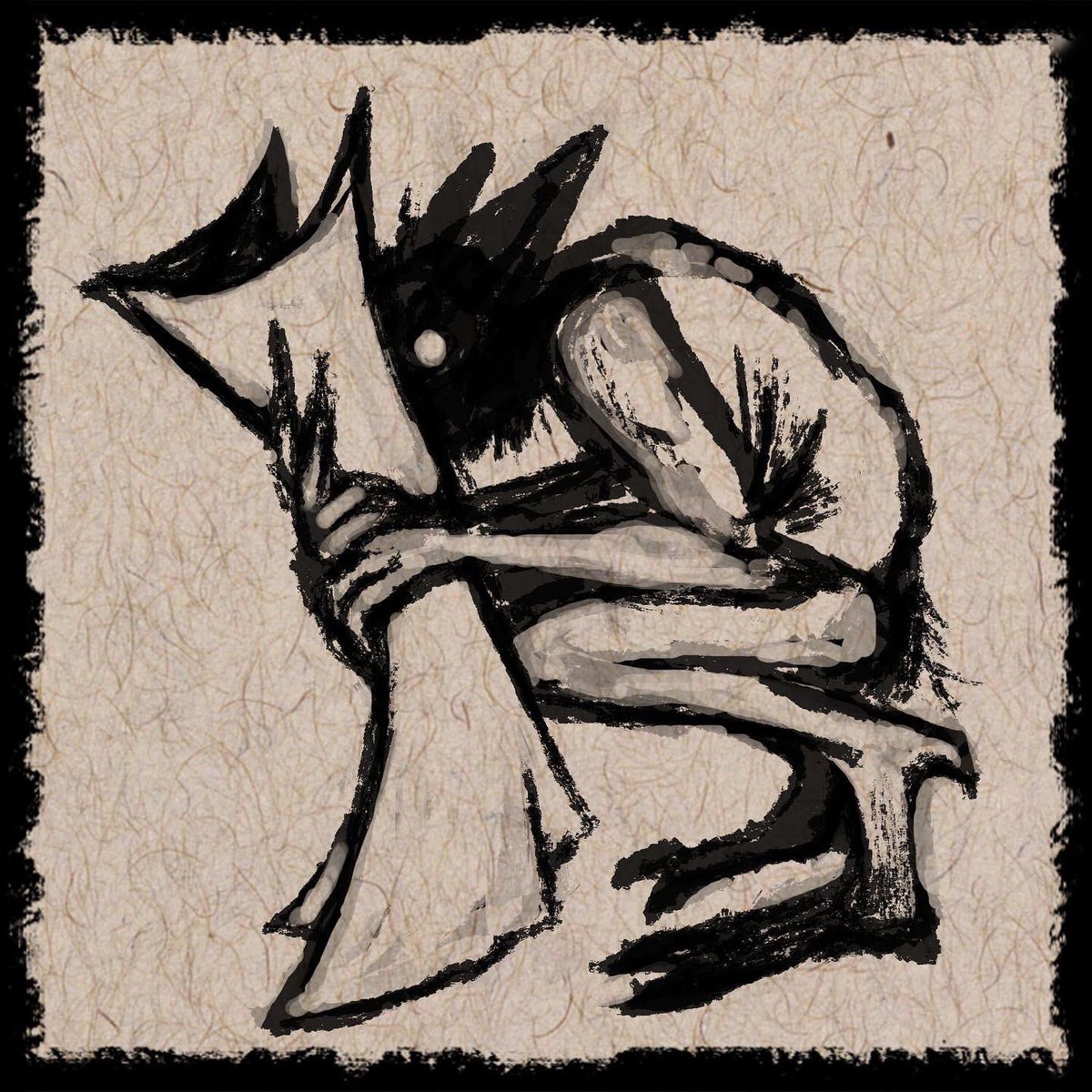 SaraJClement's tweet photo. Digital #sketch of a lil #creature, he’s shy 🙈 https://t.co/YSpqEbzPR2