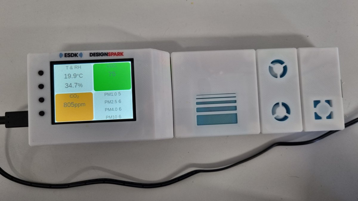 Moved @DesignSparkRS ESDK to workshop for testing in dusty conditions.