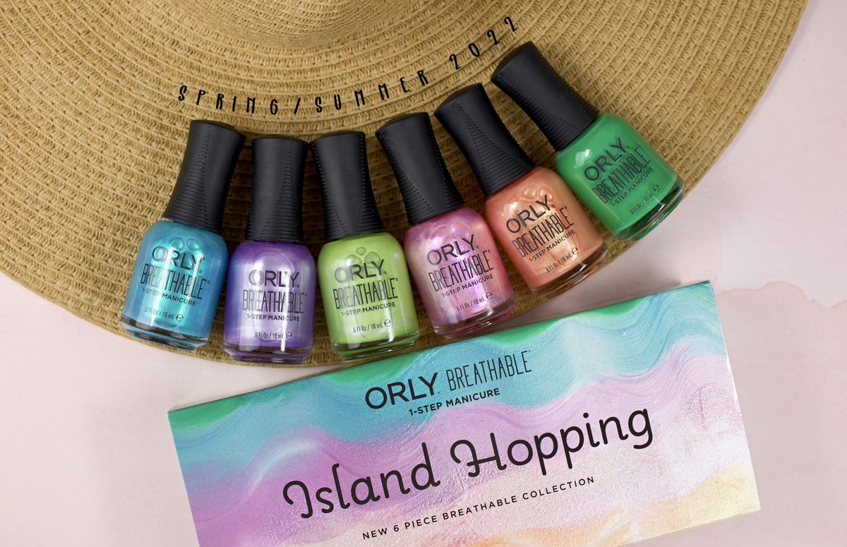 Feminine_Files's tweet photo. @Orlynails Island Hopping Collection - Spring/Summer 2022 https://t.co/ghHNZyv8Rc #orly #nailpolish https://t.co/9CCQcGbemF