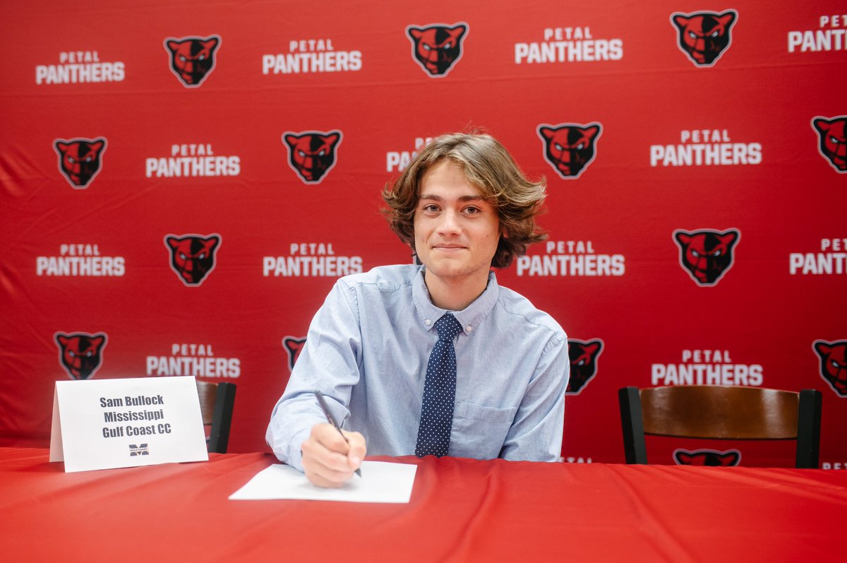 petalschools's tweet photo. Congratulations to Sam Bullock, Petal High School senior, who signed a soccer scholarship with Mississippi Gulf Coast Community College today. #PantherProud #TransformThrive https://t.co/8IdscYCkaT