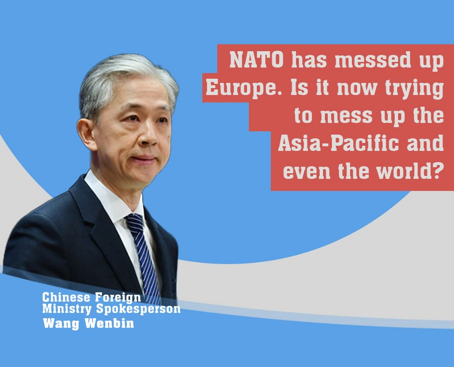 CGMeifangZhang's tweet photo. FM spokesperson: International rules should be the norms governing international relations based on the purposes and principles of the UN Charter, not the ones defined by a certain clique or bloc https://t.co/RKnNZpxmwa