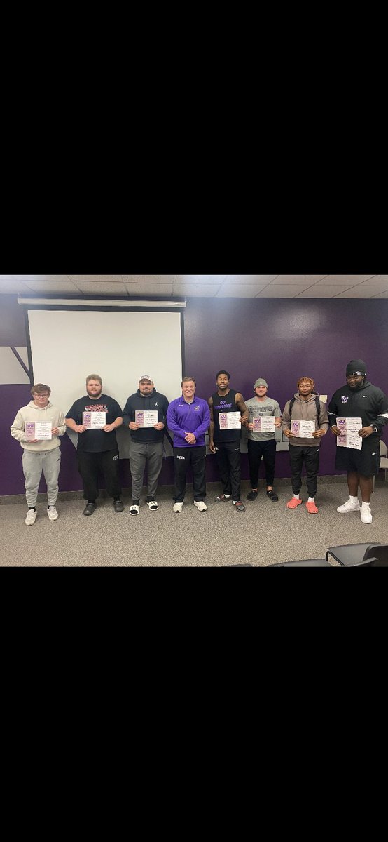 wu_football's tweet photo. Spring awards as voted on by their peers - left to right:
O Most Improved - Christian Gerot
O Newcomer - Liam Stone
O Trenches - Logan Miller
O MVP - Dom Watt
D Most Improved - Kasen Handal
D Newcomer - LaDarion Henson
D Trenches/MVP - Deqwunn McCobb 
Proud of these dudes! https://t.co/QuPNgTP9nr