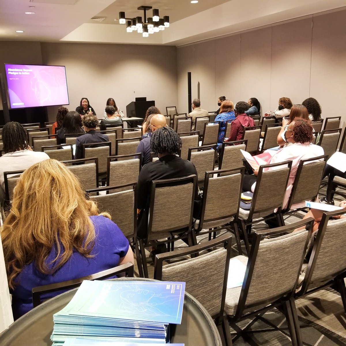 We need to think of what it means to create a racial justice lens and operationalize it - that is Abundance." - Sharon Nash Bush, Grand Victoria Foundation, President