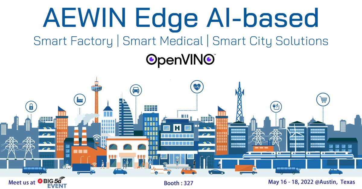 IPC_aewin's tweet photo. Go Beyond with #AEWIN #AI-driven Solutions! 

Connect with us at #Big5G to learn how we can help you to build the right hardware foundation for your digital transformation: #SmartFactory, #SmartMedical &amp; #SmartCity
#Intel #OpenVINO
#AMD
#6GSummit #5G #6G
#edgecomputing #edge #MEC https://t.co/bcEIlxzIQE