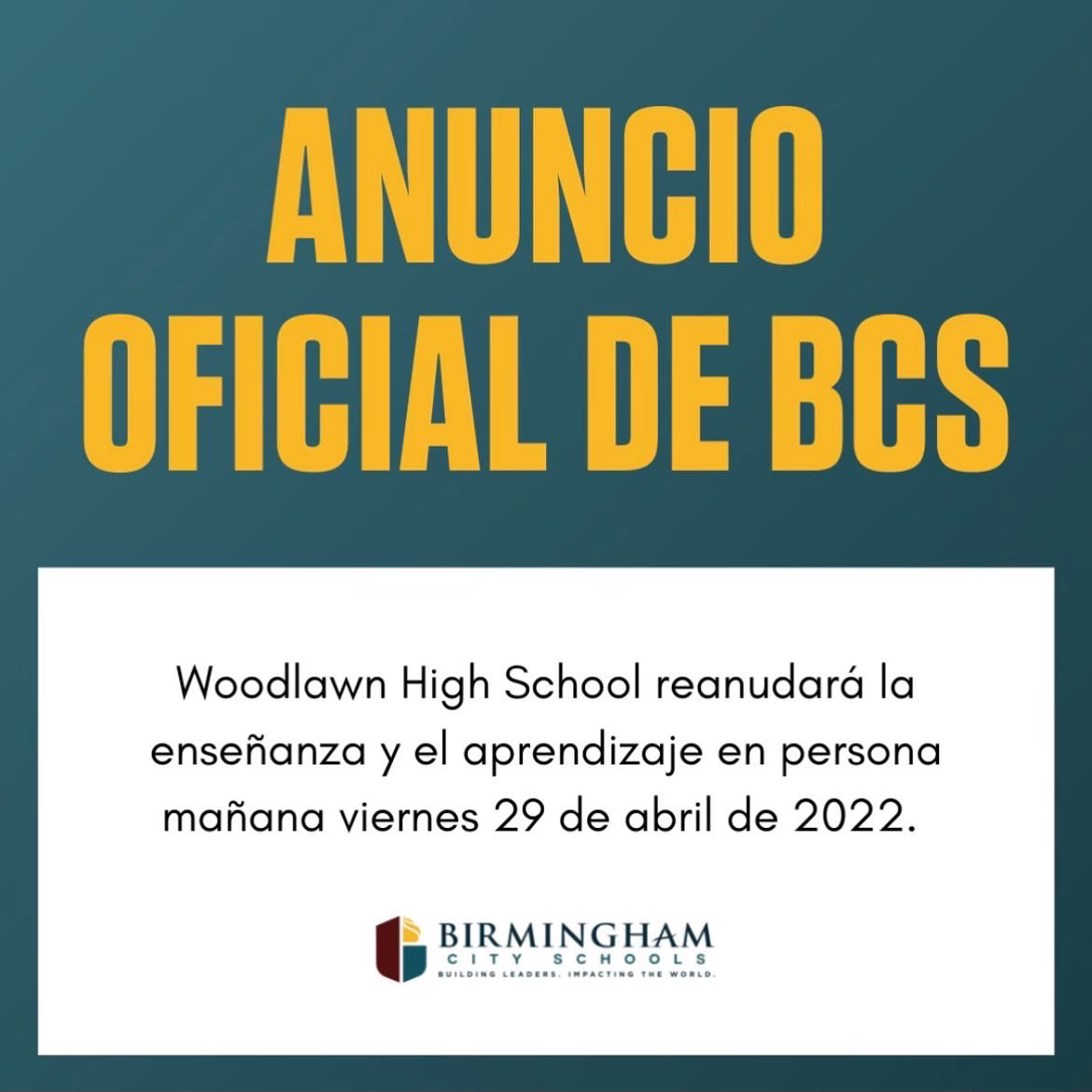 Birmingham City Schools🎓 tweet media