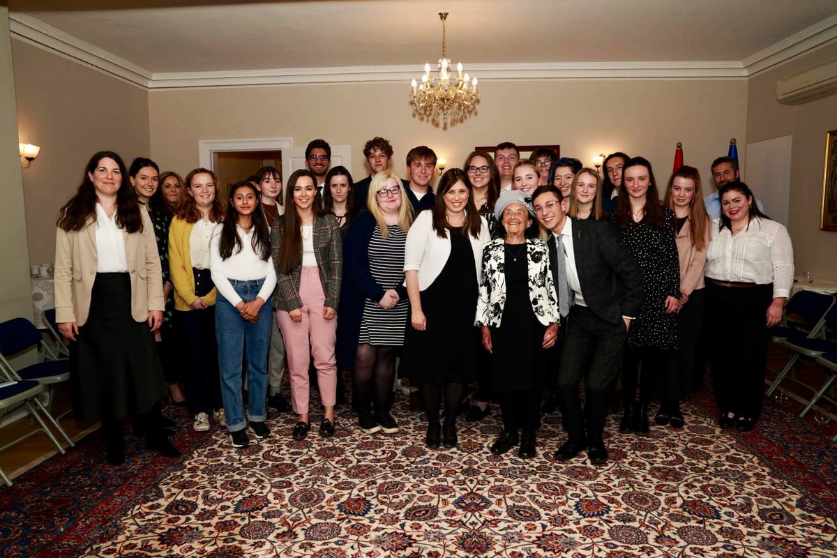 TzipiHotovely's tweet photo. 1/2 I was inspired to meet @HolocaustUK’s young Regional Ambassadors who’ve been doing incredible and innovative work educating their communities on the Holocaust.

📷 Tammy Shefler Kazhdan https://t.co/GehEm7sCT4