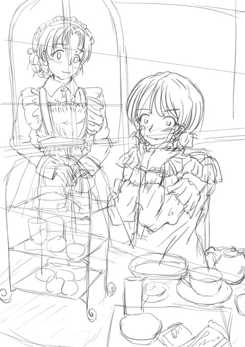 #一日一サンダース
コレは途中で無理っ!てなったワンドロダーお茶会。
聖グロって公式資料が多すぎ。三分の一で良いからサンダースに回して。雨降る前に一走りしてくるか。 