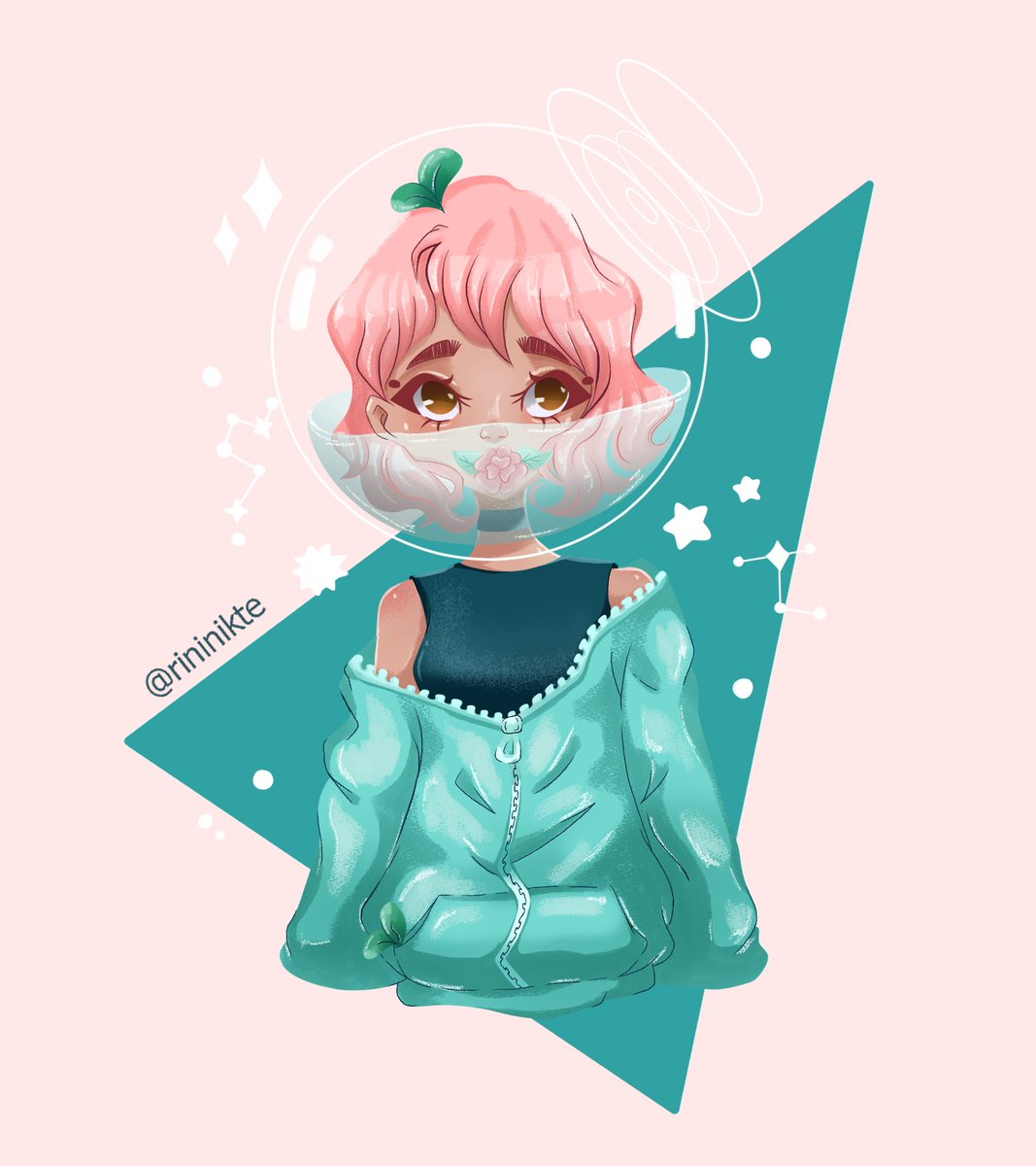 RiniNikte's tweet photo. Space girl ☄️⭐️🌱✨ https://t.co/JWbqHLU1vh