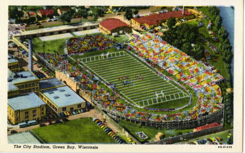 TheTaleofaTown1's tweet photo. City Stadium was the stadium for the Green Bay Packers from 1925 to 1956. Hosting multiple Championship Games throughout the years. Became too small for the growing team so they built Lambeau Field. https://t.co/bVC0u4UvyU