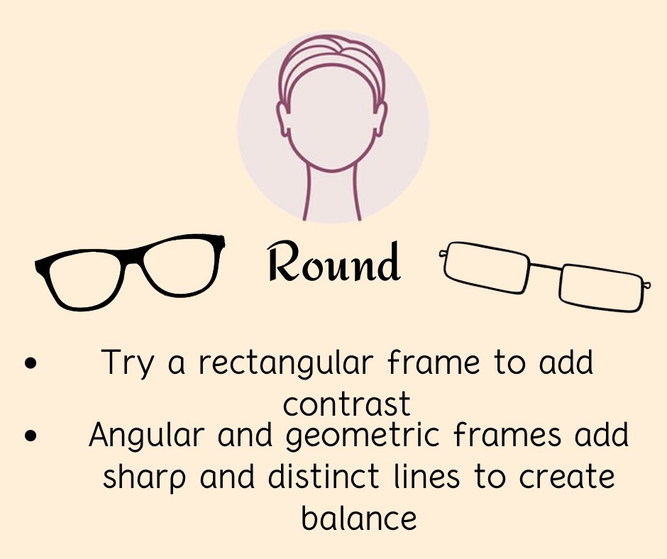 UMSLEyeCare's tweet photo. Having trouble deciding which frame is the best fit for you? Check out what opticians suggest for the face shapes! There’s more on our facebook! https://t.co/S31mt4g9Fr