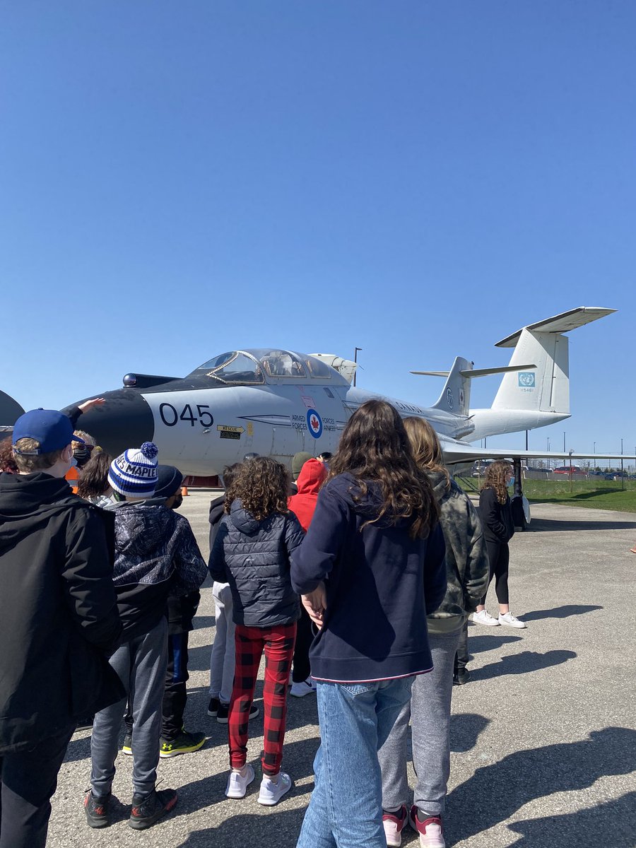 msnodwell's tweet photo. Today we were so fortunate to be able to visit the Canadian War Plane Heritage Museum. Students were so engaged in everything aspect of our visit. Thank for @CWHM for an experience we won’t soon forget. @JWBoichPS https://t.co/Uir1M8sQgS
