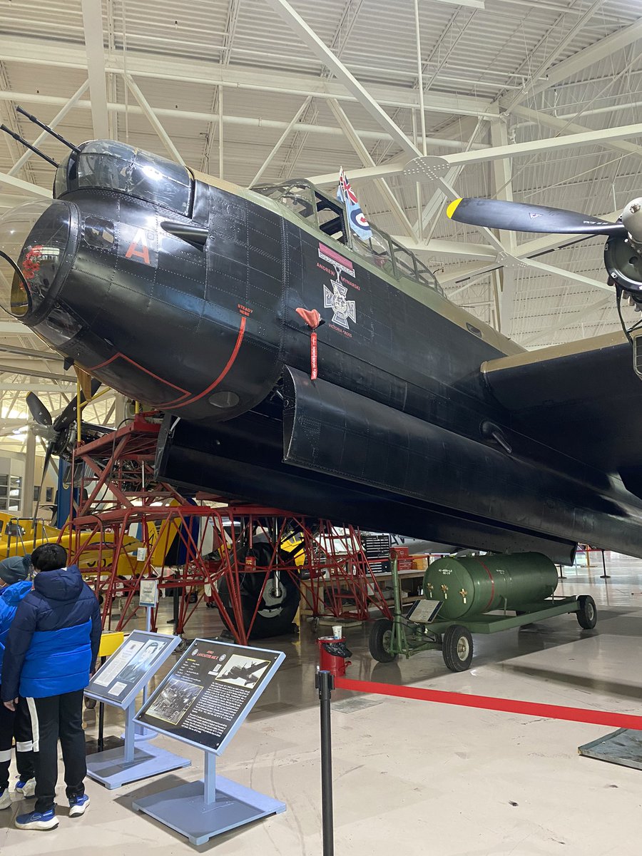 msnodwell's tweet photo. Today we were so fortunate to be able to visit the Canadian War Plane Heritage Museum. Students were so engaged in everything aspect of our visit. Thank for @CWHM for an experience we won’t soon forget. @JWBoichPS https://t.co/Uir1M8sQgS