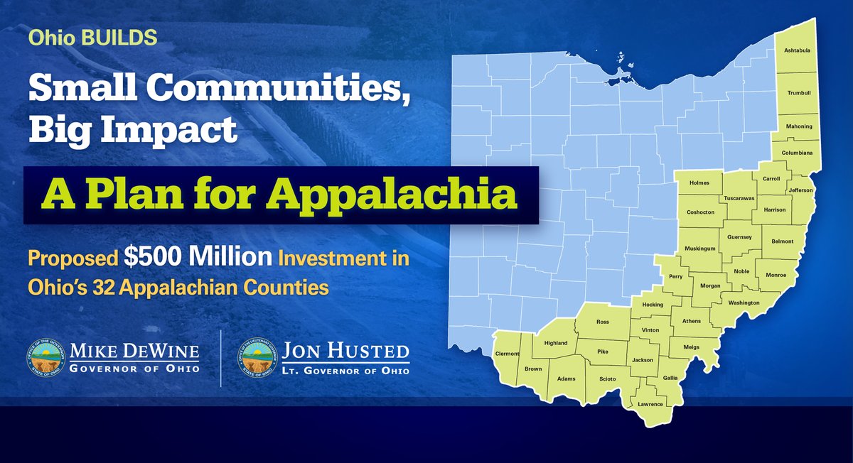 OhioDevelopment's tweet photo. Find out more on the #OhioBUILDS - Small Communities, Big Impact - A Plan for Appalachia, at: https://t.co/cvR5fGj6sN https://t.co/2CoTOnUogT