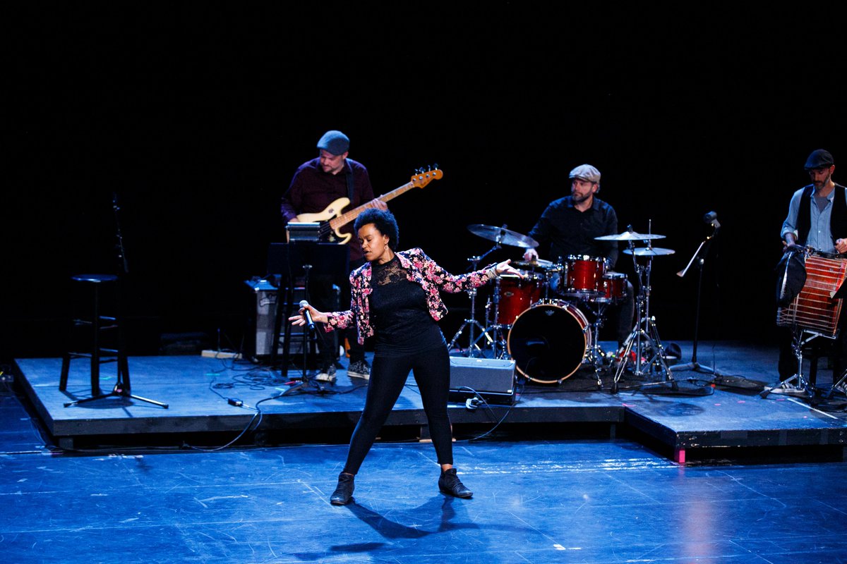 Meany Center for the Performing Arts (@meanycenter) on Twitter photo Some photos from the Seattle-based residency of MOVEMENT, a work commissioned by Meany. Co-developed by <a href="/meklitmusic/">Meklit</a>, shown here with <a href="/KikiValera/">Kiki Valera-SonCubano</a>, #MommaNikki & <a href="/infinitedakota/">Dakota Camacho</a>.
They'll return Sat May 7th for the premiere of Meklitโs MOVEMENT Live: bit.ly/MCmay07 Some photos from the Seattle-based residency of MOVEMENT, a work commissioned by Meany. Co-developed by <a href="/meklitmusic/">Meklit</a>, shown here with <a href="/KikiValera/">Kiki Valera-SonCubano</a>, #MommaNikki & <a href="/infinitedakota/">Dakota Camacho</a>.
They'll return Sat May 7th for the premiere of Meklitโs MOVEMENT Live: bit.ly/MCmay07