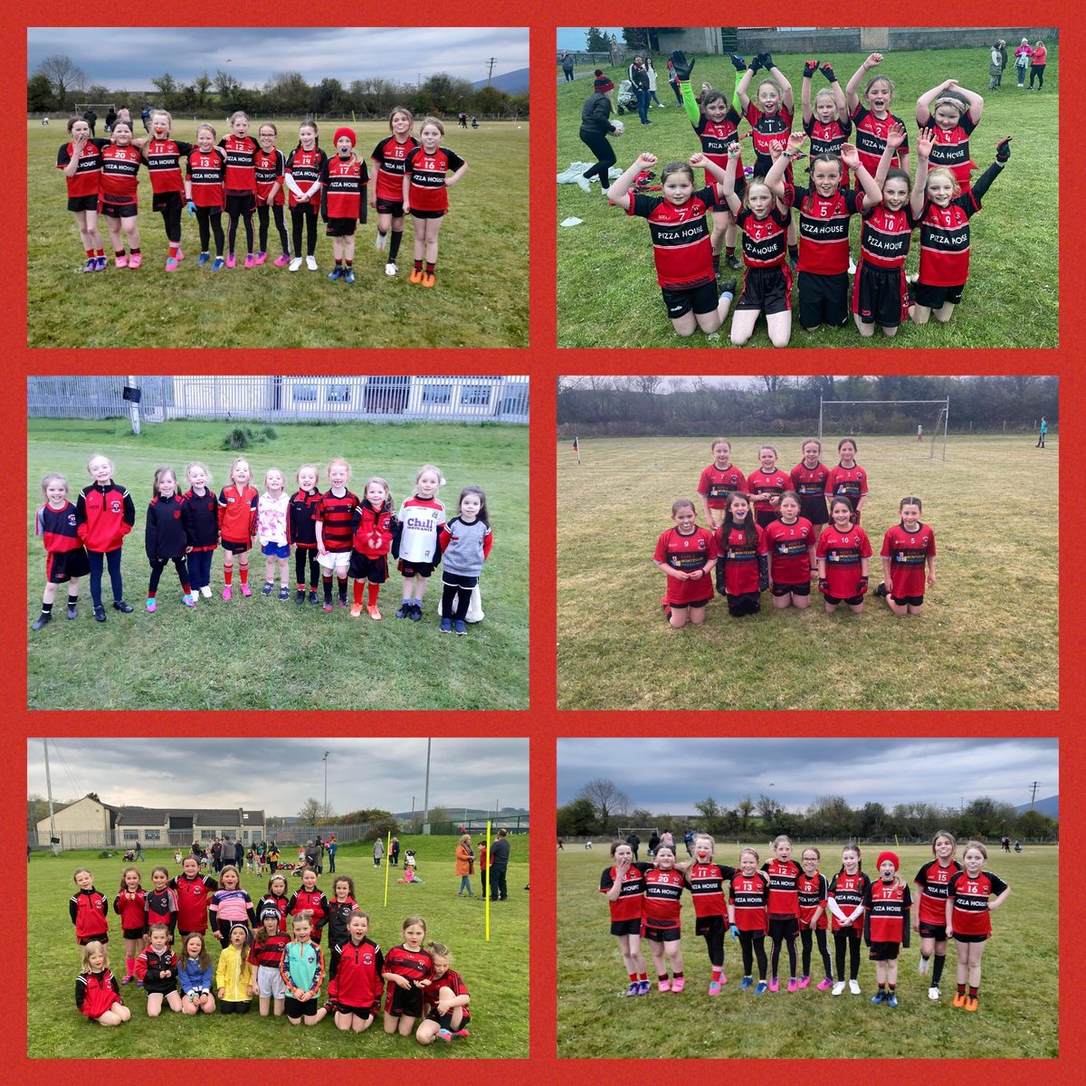 We had a wonderful turn out to the blitz last night, spectators too!!  U6, U7/U8, U9 and U10’s made the short journey to Ballyporeen to take part in the blitz to celebrate the 20th anniversary of Ballyporeen Ladies Club. Great football was played and great fun was had by all