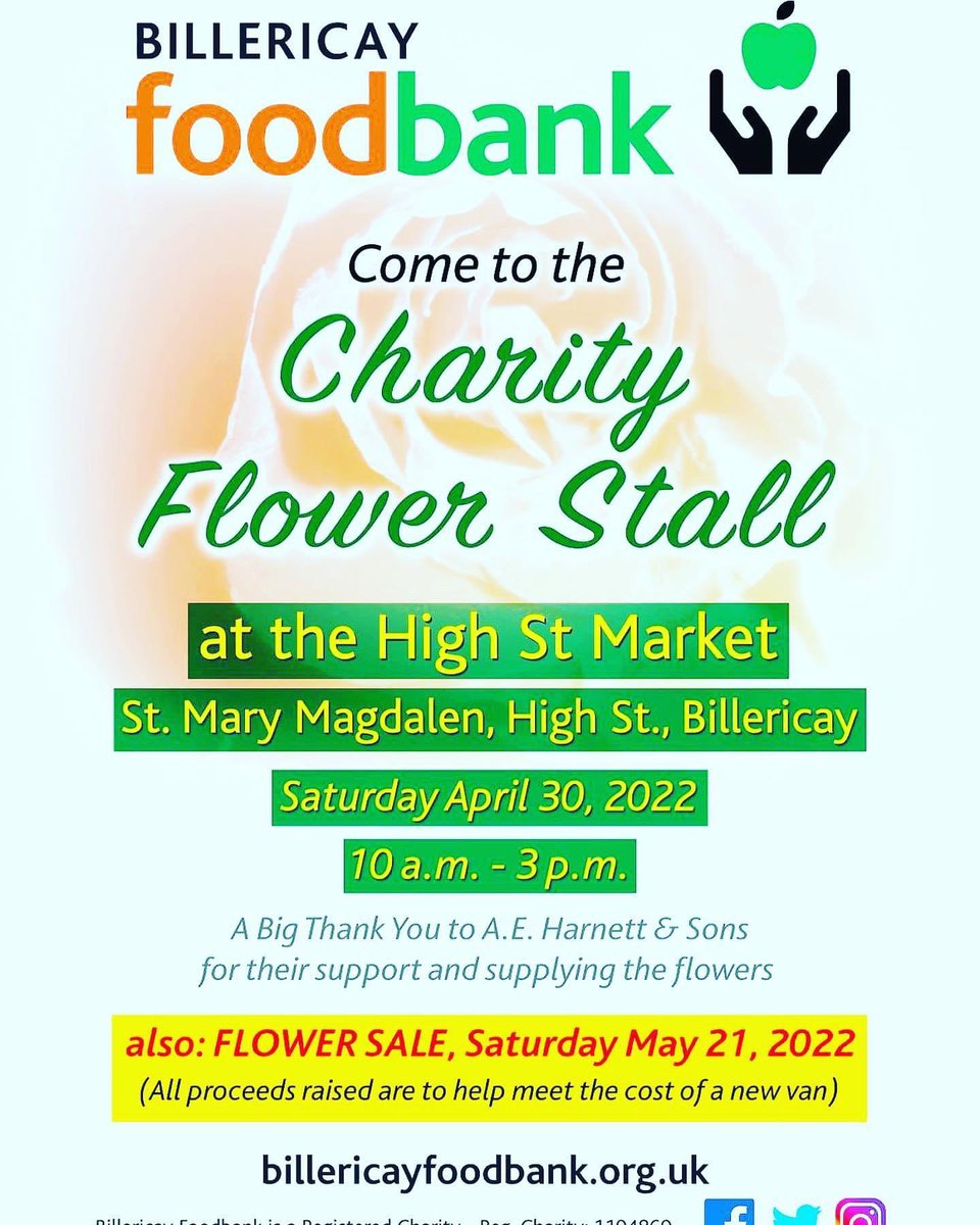 This Saturday St Mary’s Church High Street #Billericay #Essex