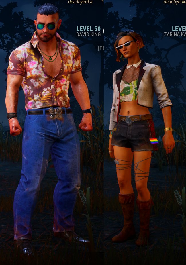 DeadByErika's tweet photo. We go to the gay club, and who do I see as soon as I get in the door? David King and Zarina Kassir! https://t.co/h2iuNaDiqc