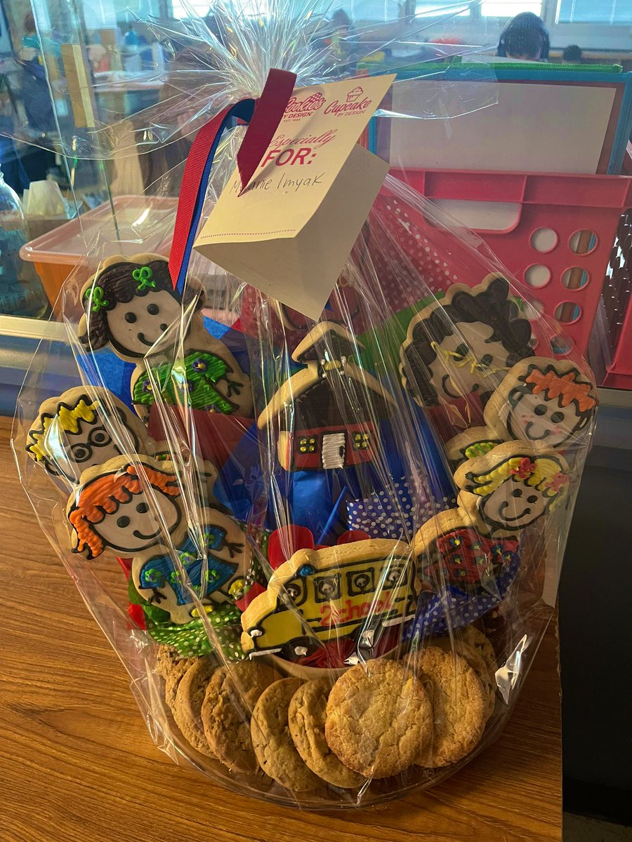 Happy (early) Teacher Appreciation week from the best dad ever! Delicious!
