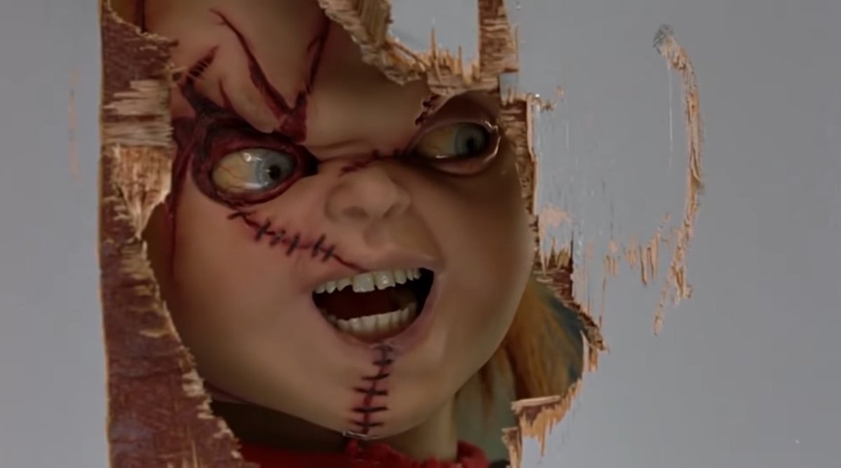 'I can't think of a thing to say... fuck it.' #seedofchucky