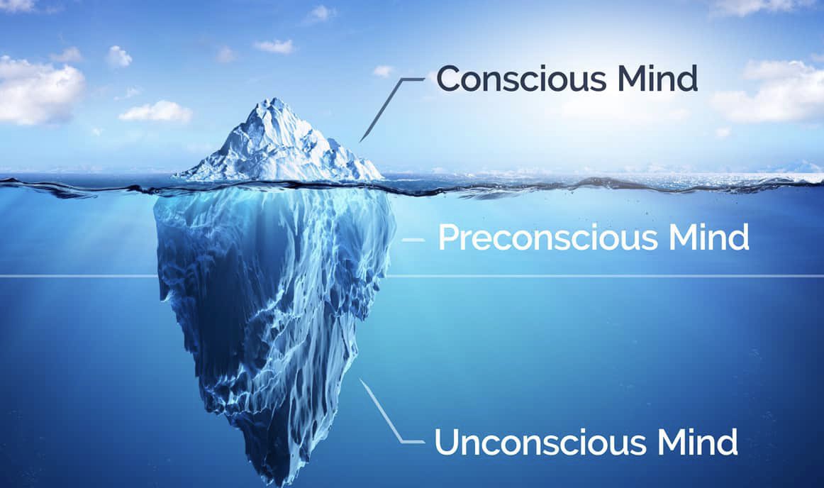 TheMindPriest's tweet photo. You appreciate Psychology way more after realizing we’ve only discovered the tip of the iceberg about our brain. https://t.co/6LBJz3JoOF