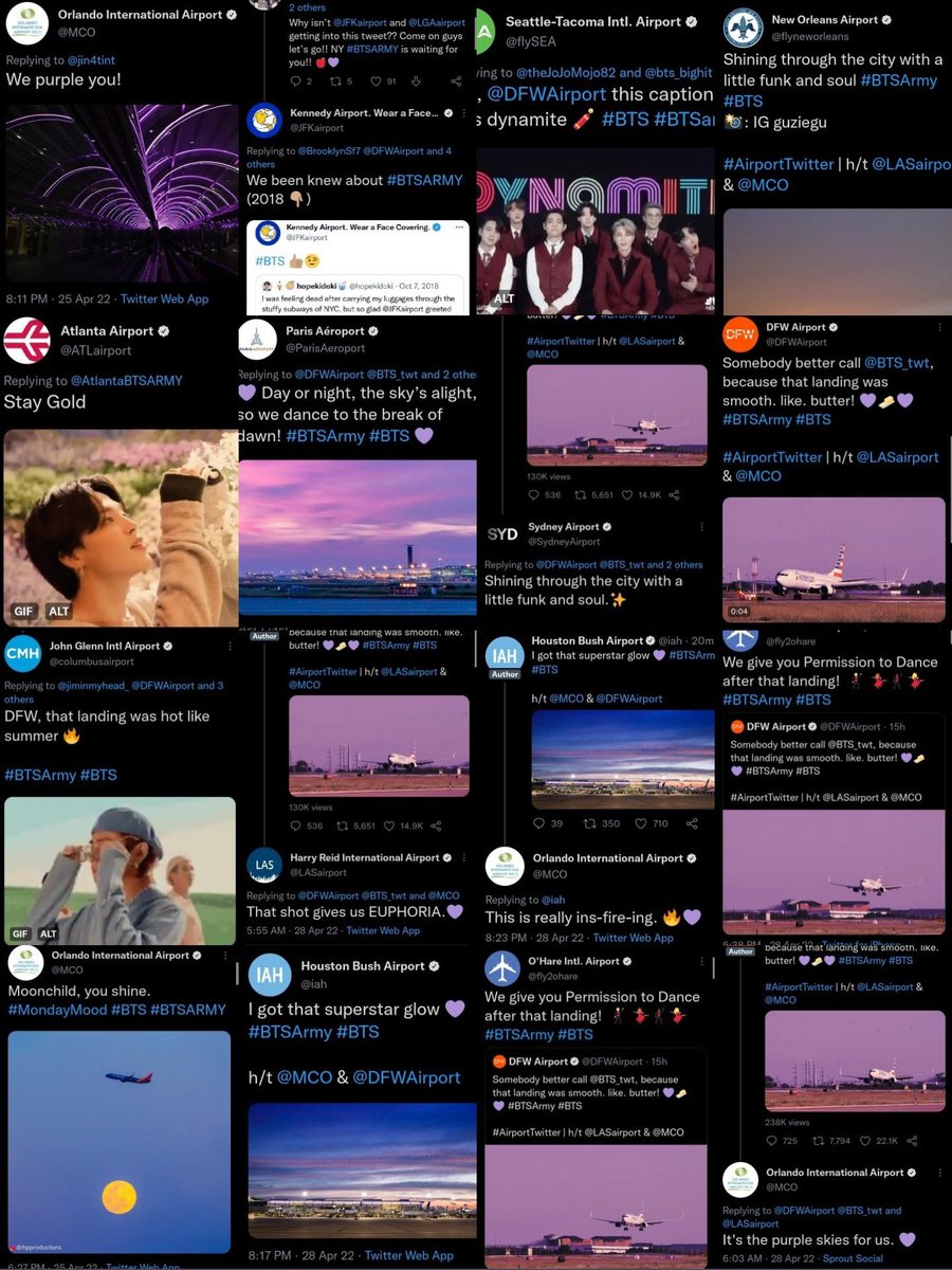 Frances39411513's tweet photo. Airports proposing to BTS to come to their cities is airports way of saying “Yoongi Marry Me.” ✈️ 
#BTS #BTSArmy #AirportTwitter @BTS_twt https://t.co/X0vr9bv59t